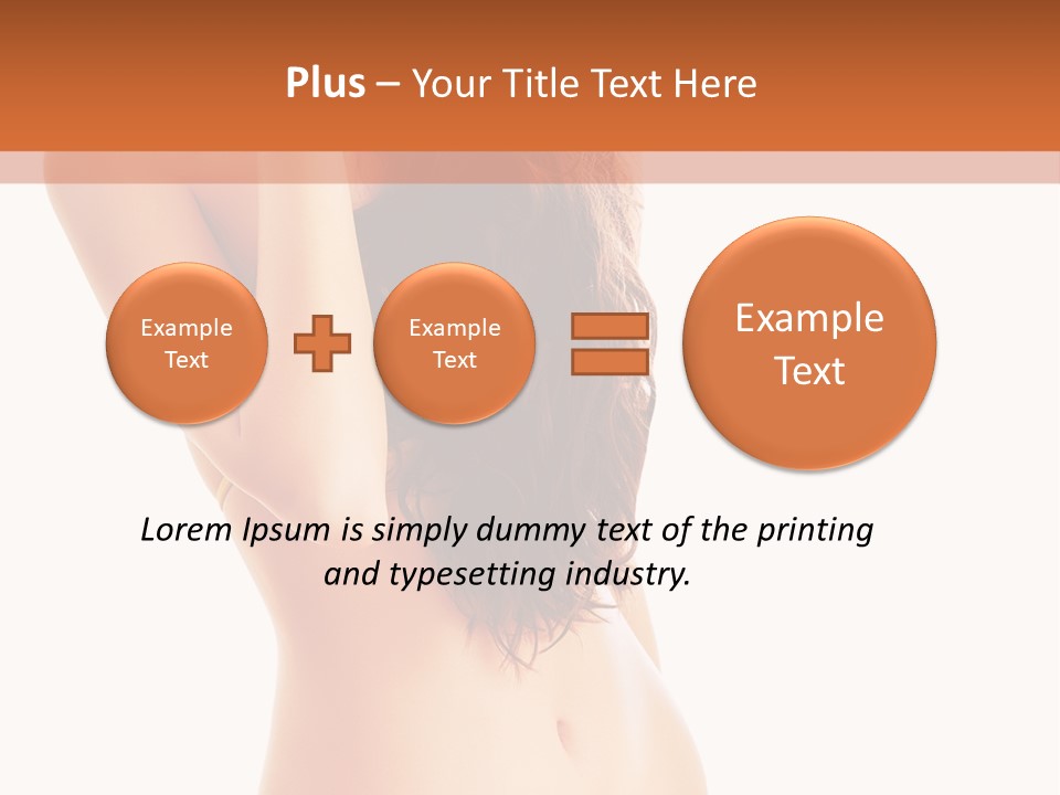 Girl  Lady PowerPoint Template