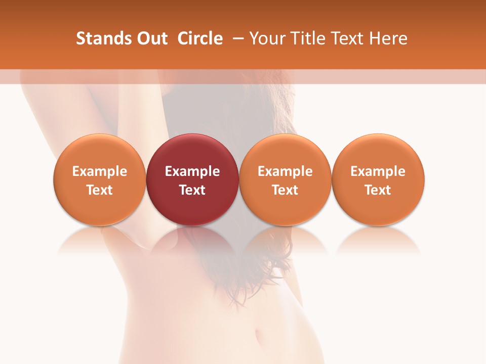 Girl  Lady PowerPoint Template