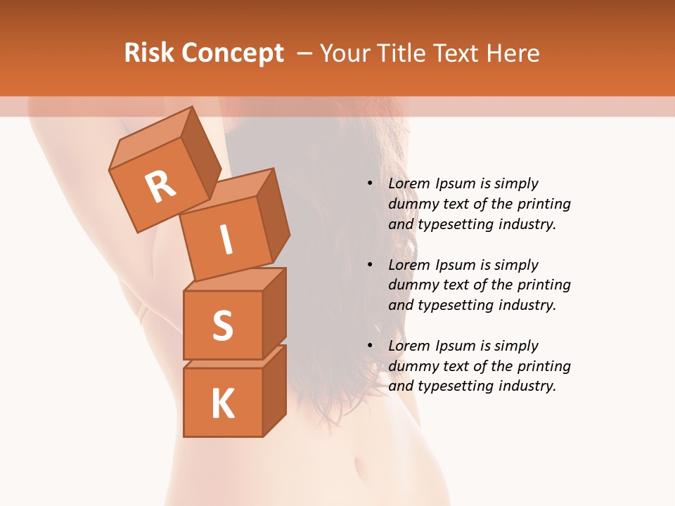 Girl  Lady PowerPoint Template