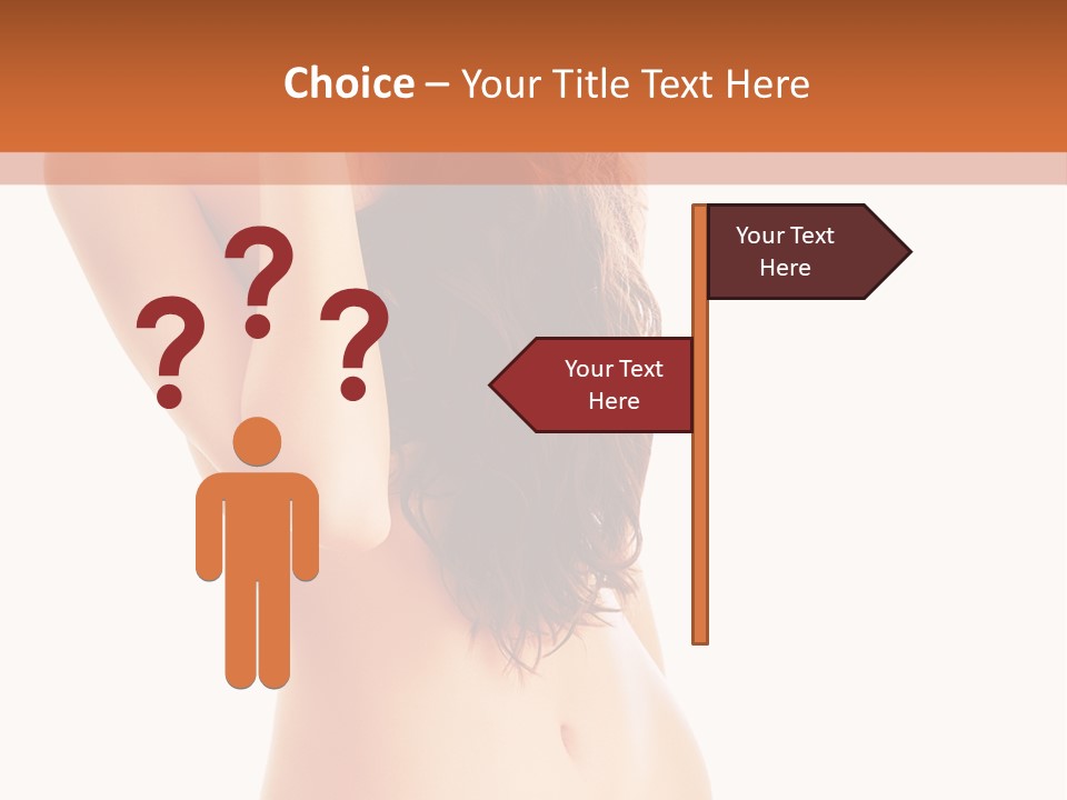 Girl  Lady PowerPoint Template