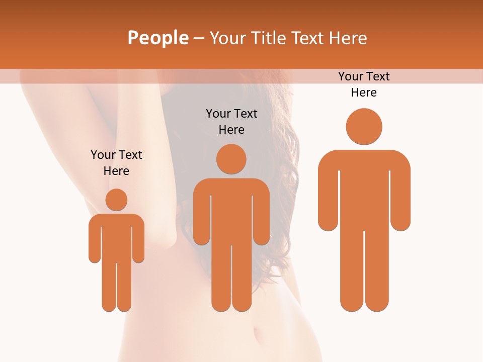 Girl  Lady PowerPoint Template