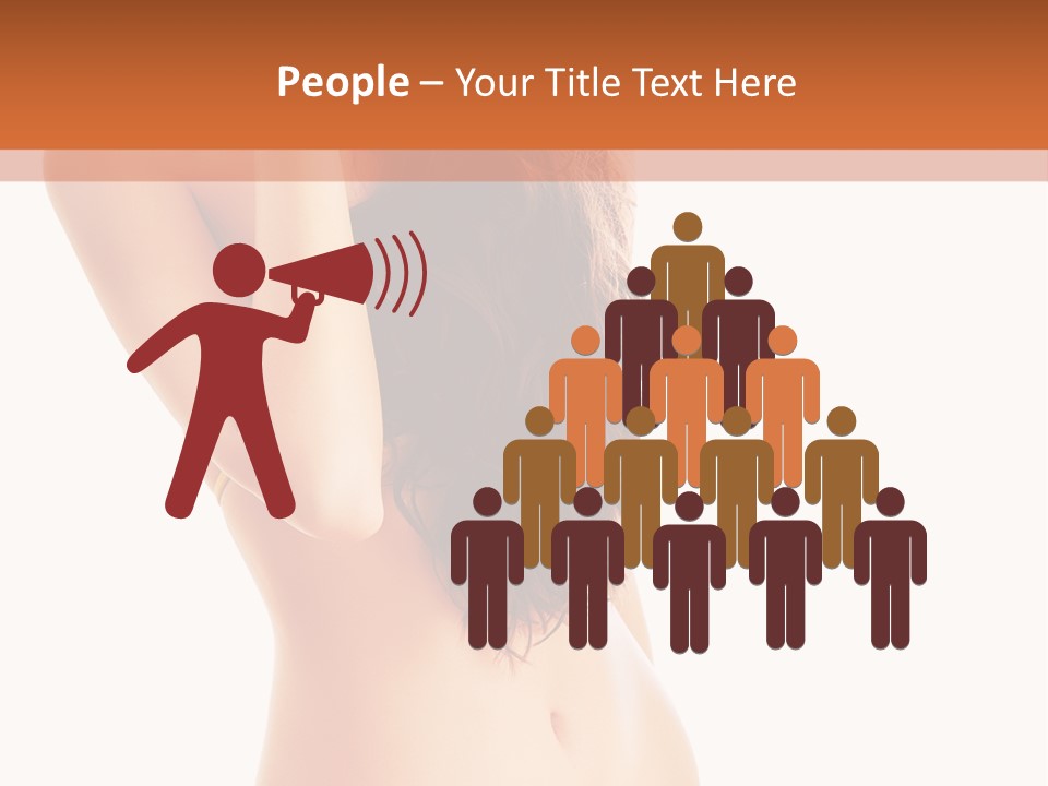 Girl  Lady PowerPoint Template