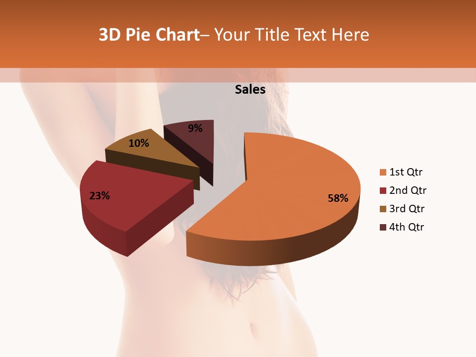 Girl  Lady PowerPoint Template