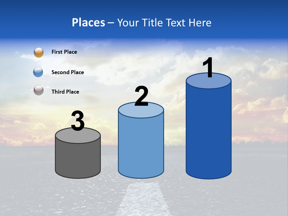 Rural Through Track PowerPoint Template