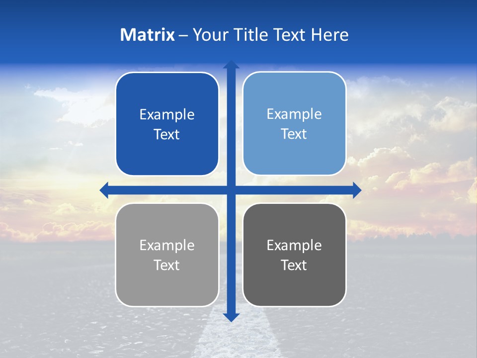 Rural Through Track PowerPoint Template