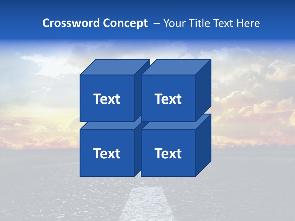 Rural Through Track PowerPoint Template