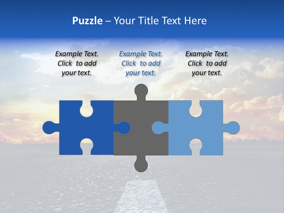 Rural Through Track PowerPoint Template