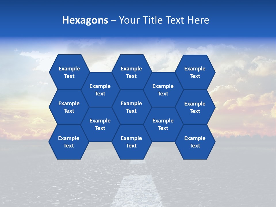 Rural Through Track PowerPoint Template
