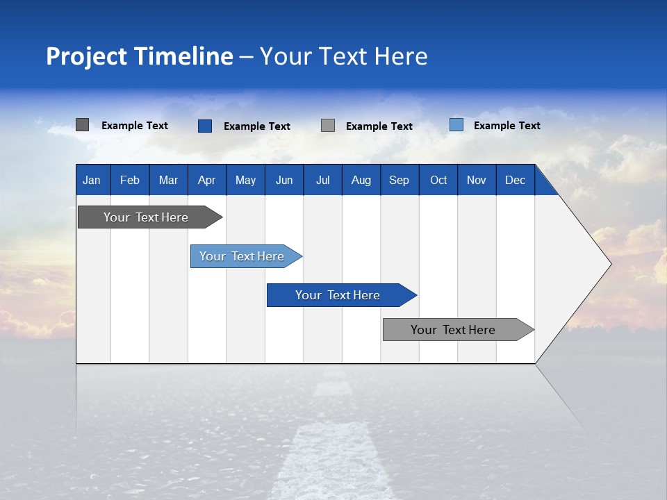 Rural Through Track PowerPoint Template