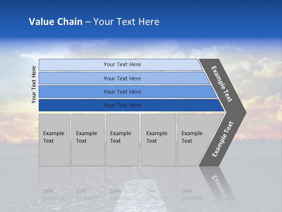 Rural Through Track PowerPoint Template