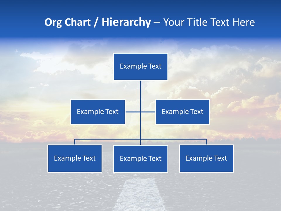 Rural Through Track PowerPoint Template