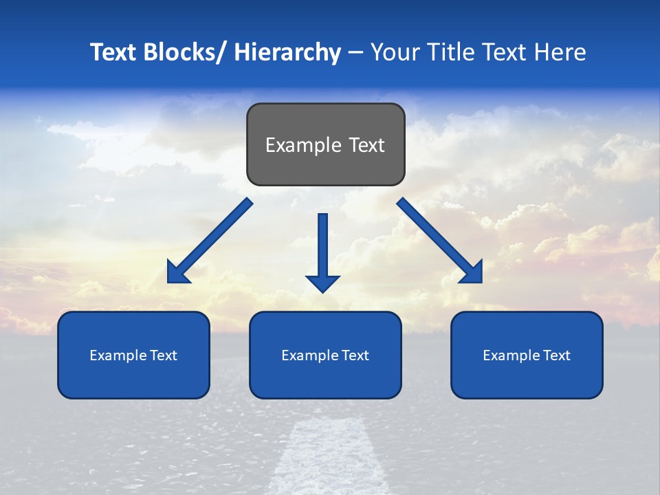 Rural Through Track PowerPoint Template