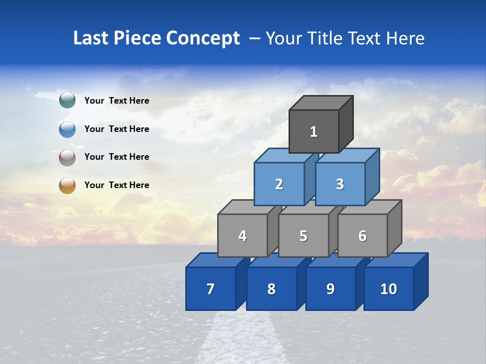 Rural Through Track PowerPoint Template