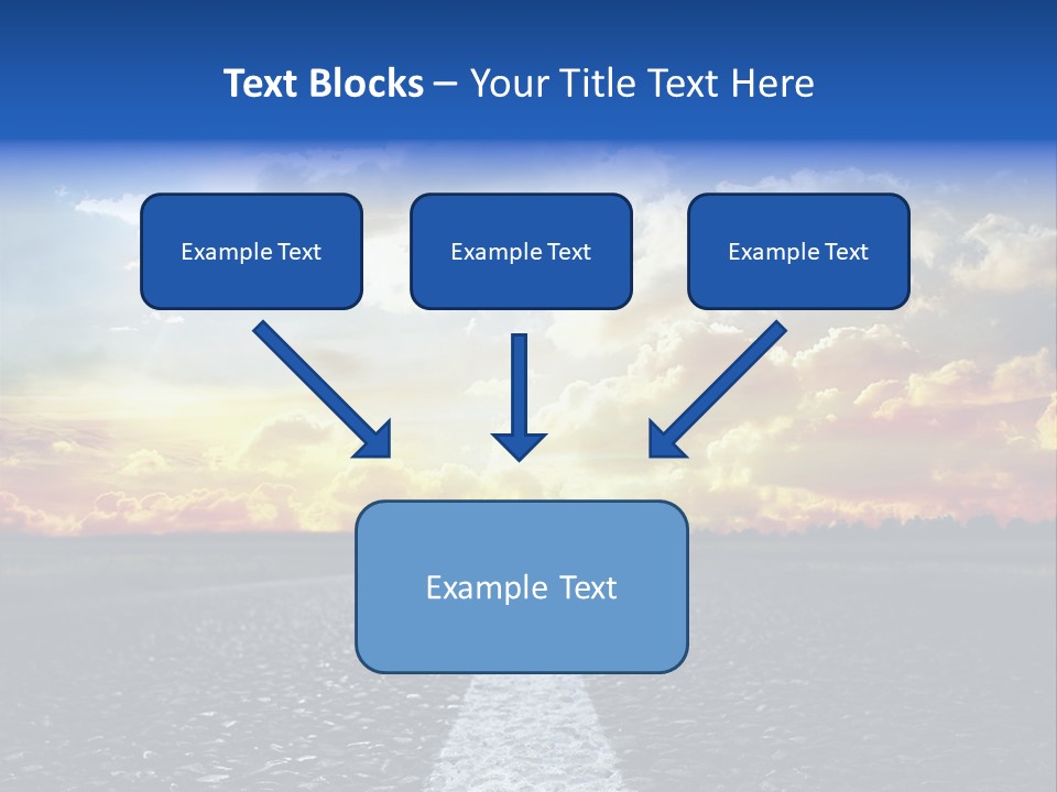 Rural Through Track PowerPoint Template