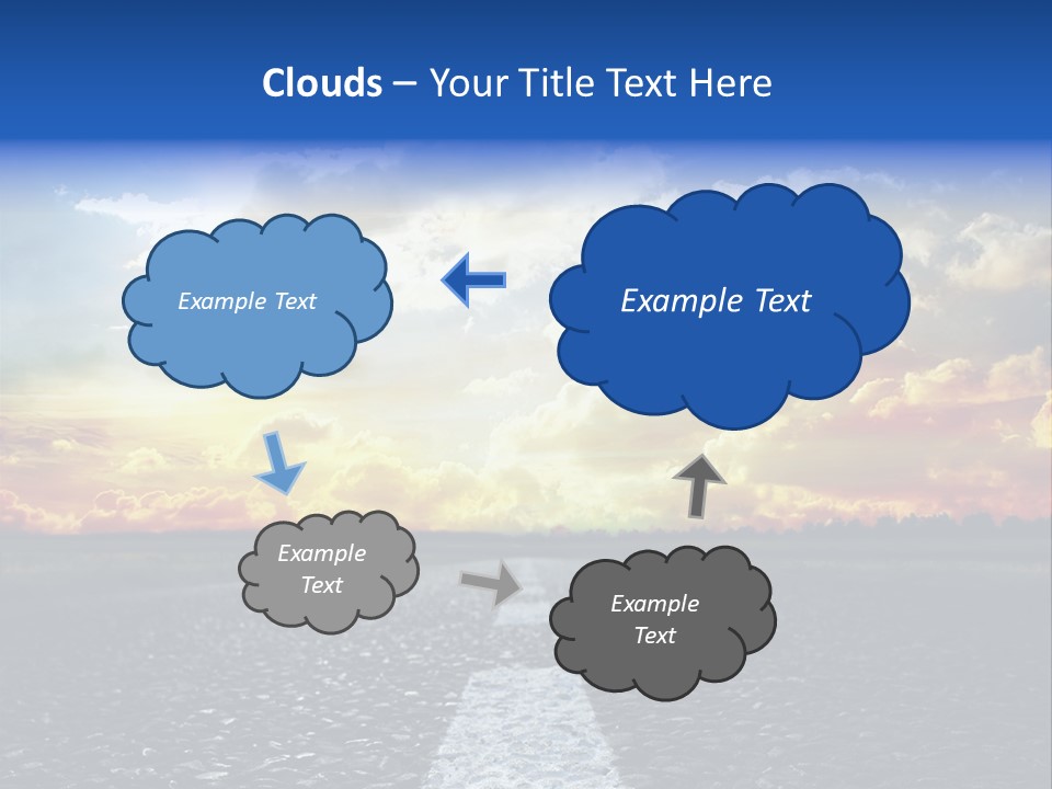 Rural Through Track PowerPoint Template