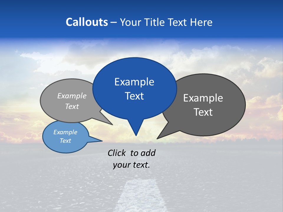Rural Through Track PowerPoint Template