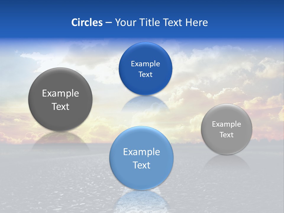 Rural Through Track PowerPoint Template