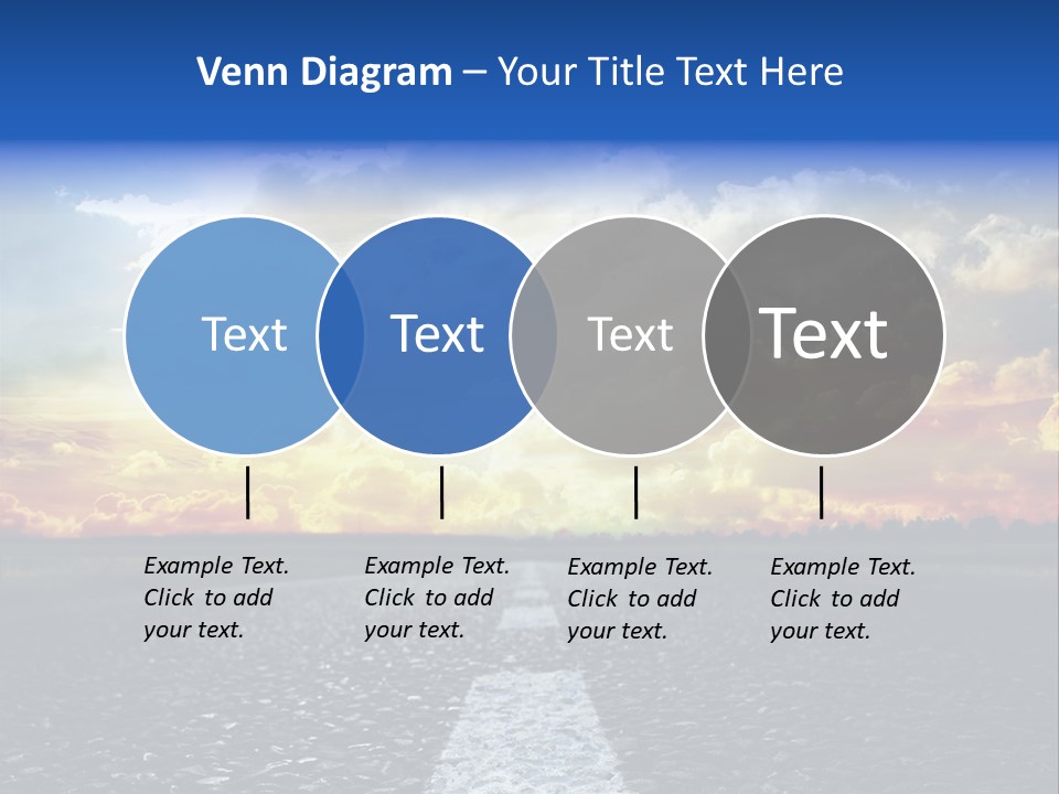 Rural Through Track PowerPoint Template