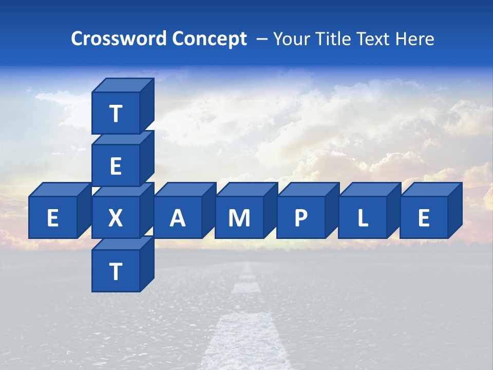 Rural Through Track PowerPoint Template