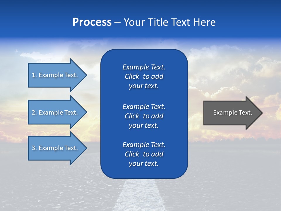 Rural Through Track PowerPoint Template