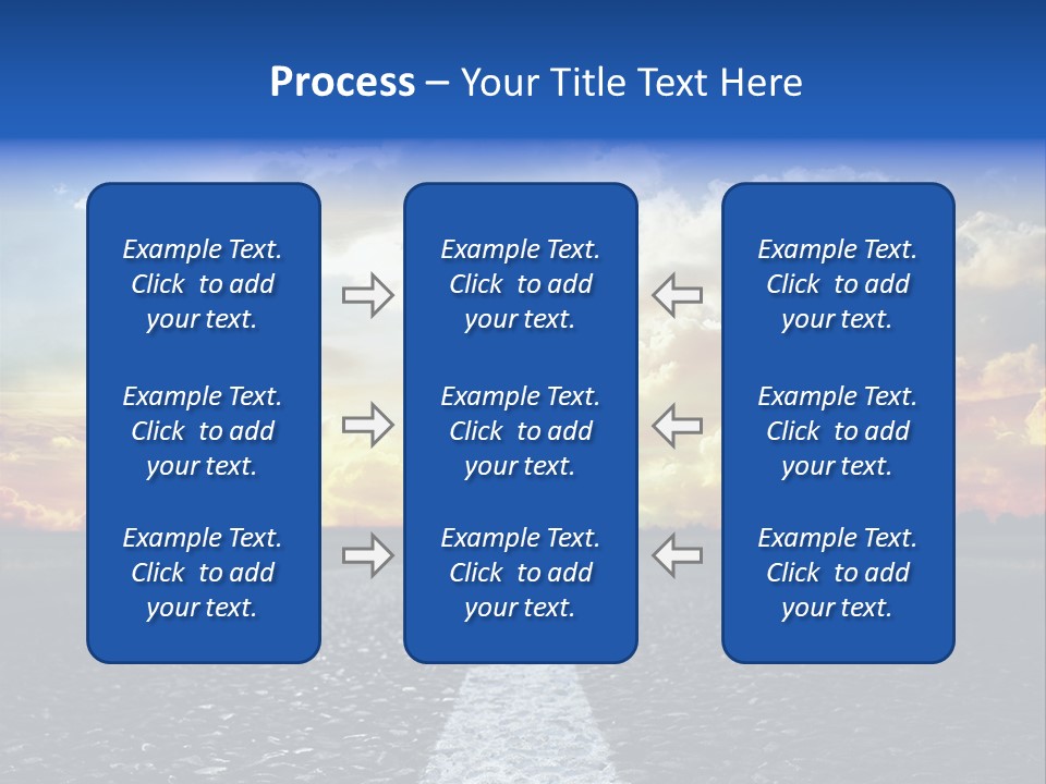 Rural Through Track PowerPoint Template