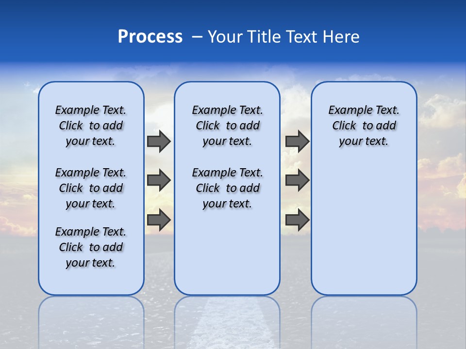 Rural Through Track PowerPoint Template