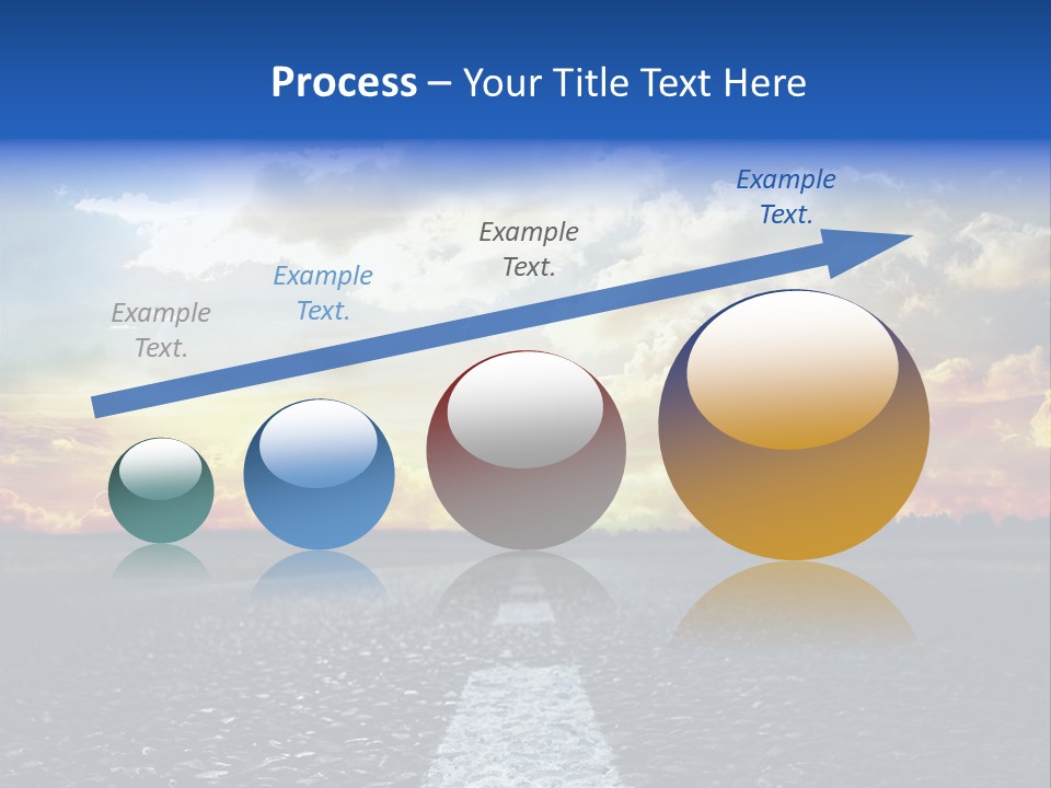 Rural Through Track PowerPoint Template