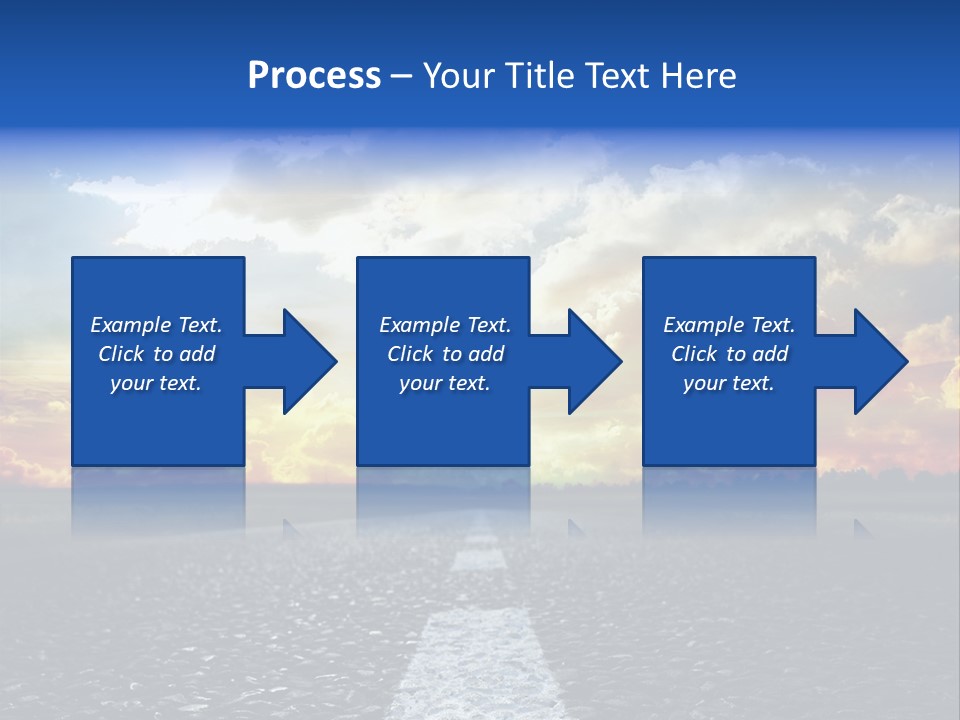 Rural Through Track PowerPoint Template
