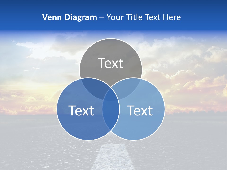 Rural Through Track PowerPoint Template