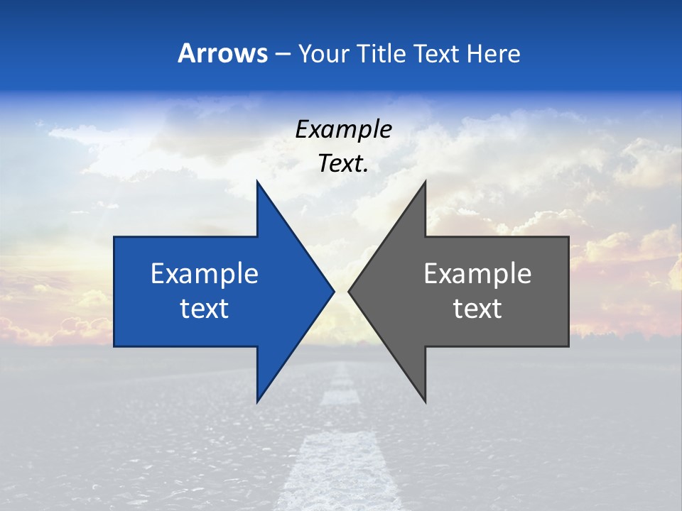 Rural Through Track PowerPoint Template