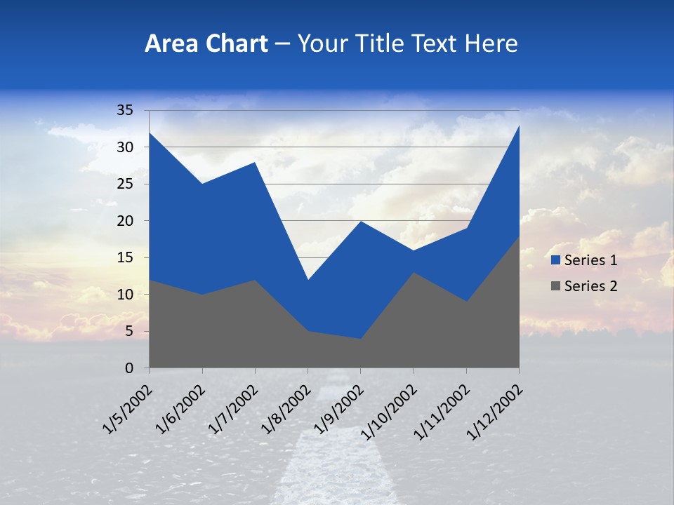 Rural Through Track PowerPoint Template