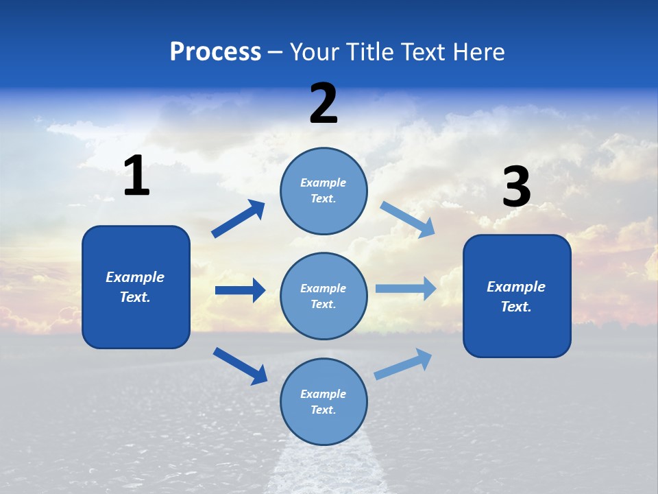 Rural Through Track PowerPoint Template
