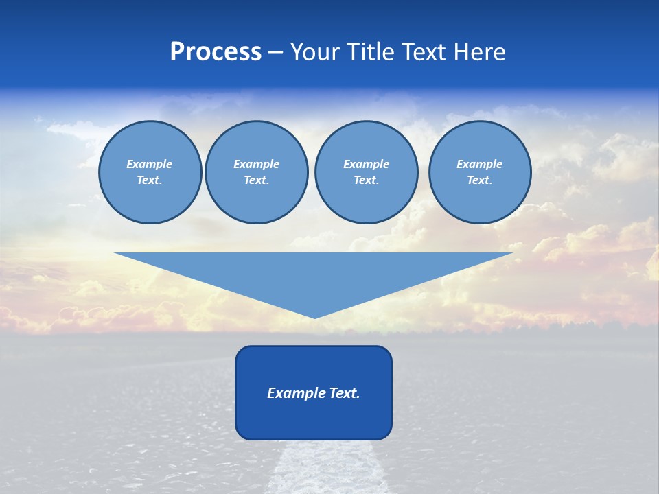 Rural Through Track PowerPoint Template