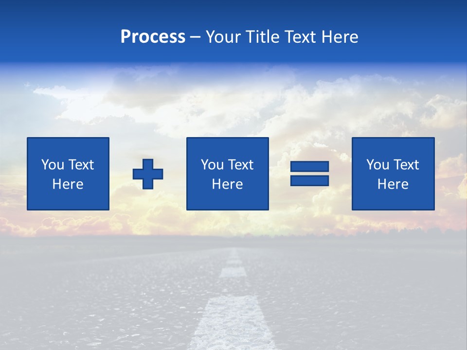 Rural Through Track PowerPoint Template