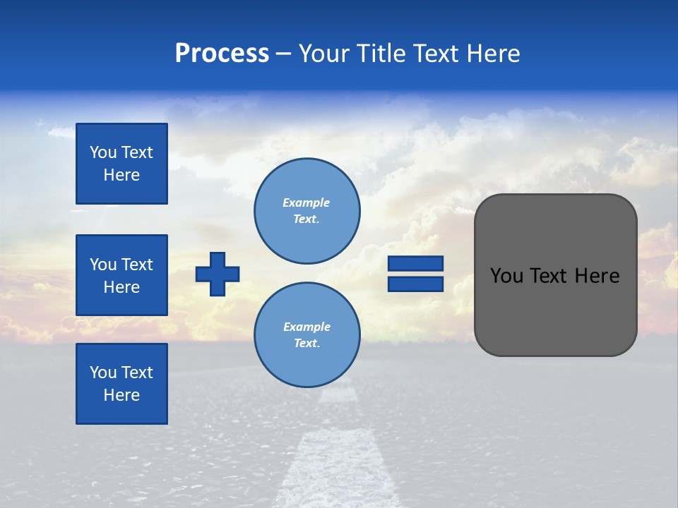 Rural Through Track PowerPoint Template