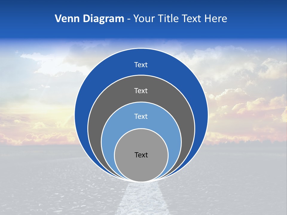 Rural Through Track PowerPoint Template