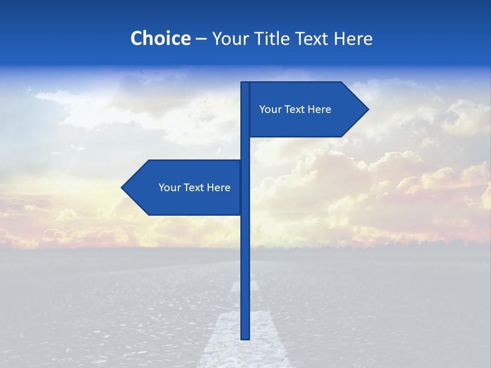 Rural Through Track PowerPoint Template