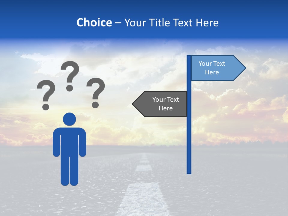 Rural Through Track PowerPoint Template