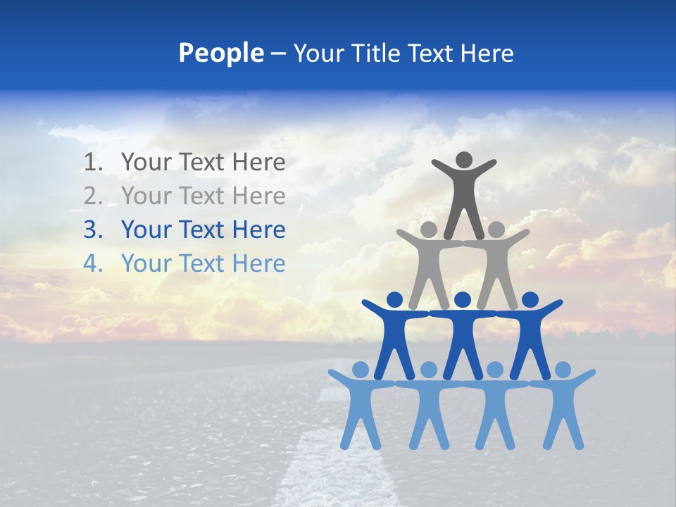 Rural Through Track PowerPoint Template