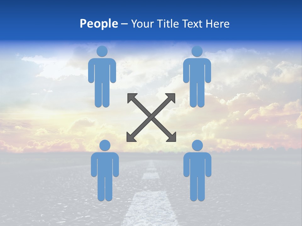 Rural Through Track PowerPoint Template