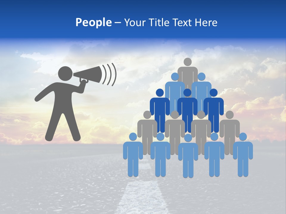 Rural Through Track PowerPoint Template