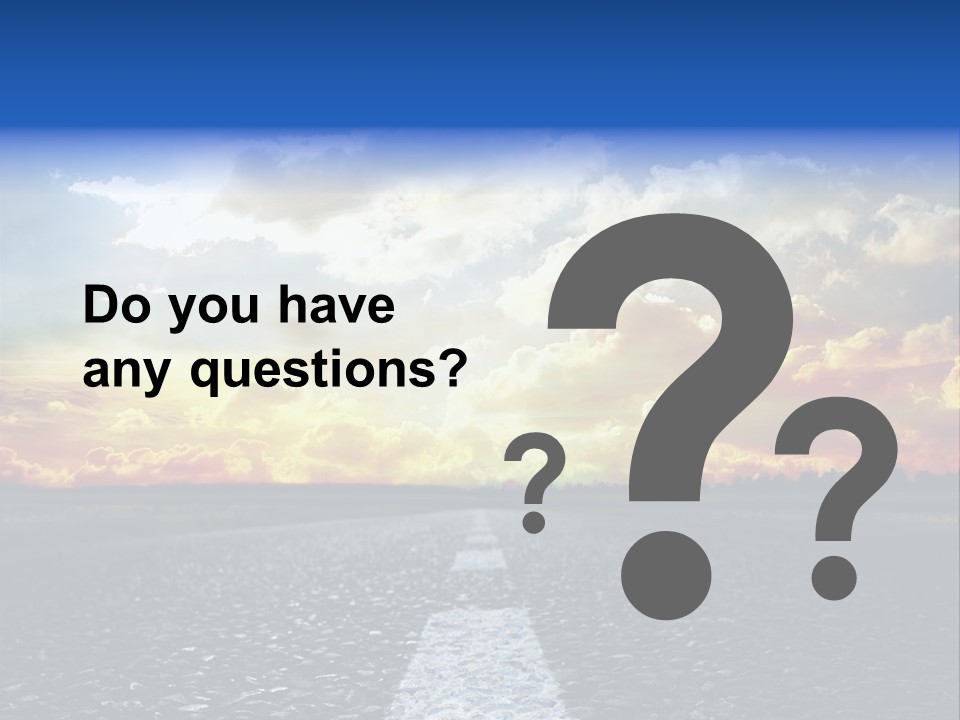 Rural Through Track PowerPoint Template