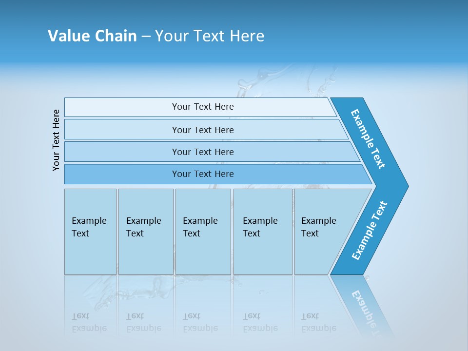 Spring Wet Drops PowerPoint Template