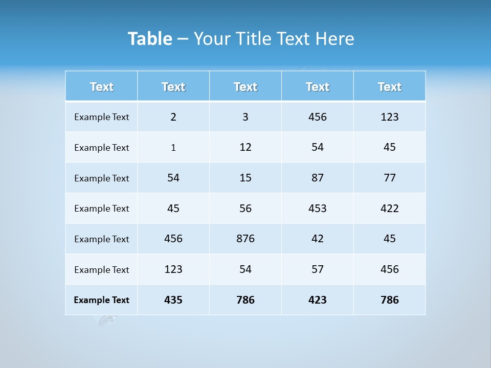 Spring Wet Drops PowerPoint Template
