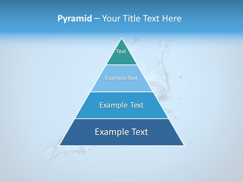 Spring Wet Drops PowerPoint Template