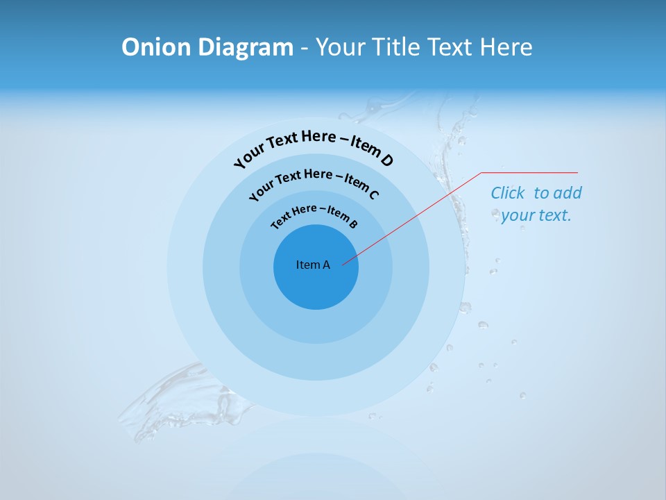 Spring Wet Drops PowerPoint Template