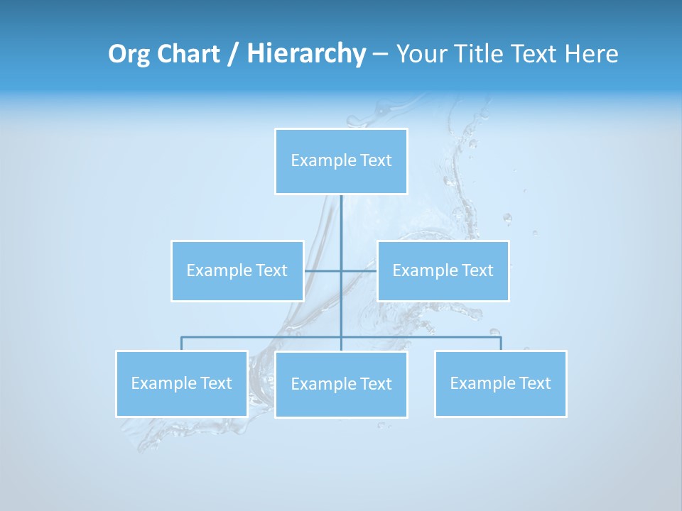 Spring Wet Drops PowerPoint Template