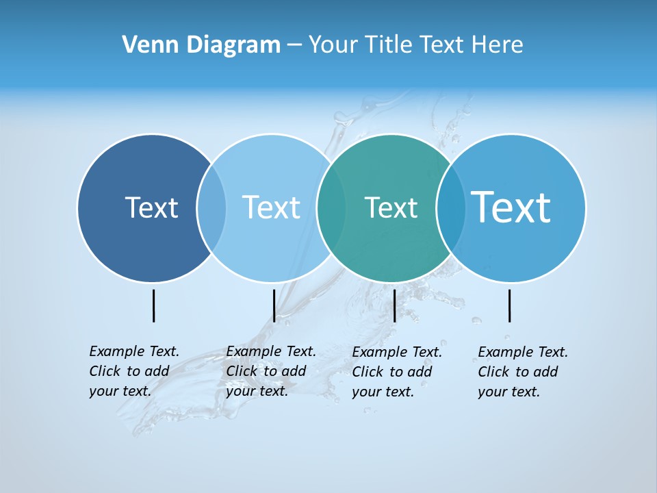 Spring Wet Drops PowerPoint Template