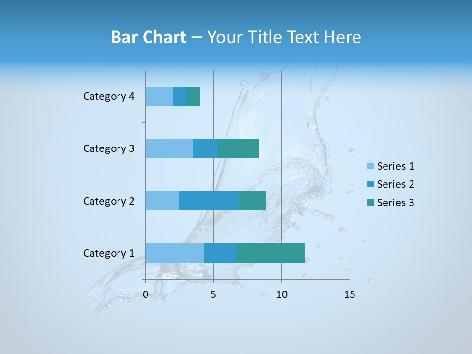 Spring Wet Drops PowerPoint Template