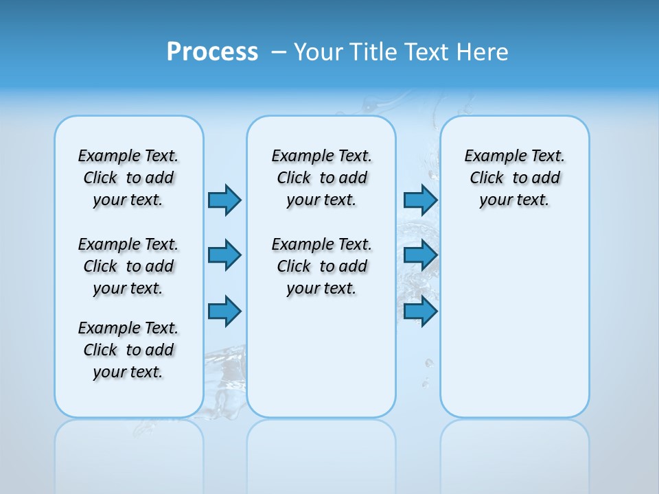 Spring Wet Drops PowerPoint Template
